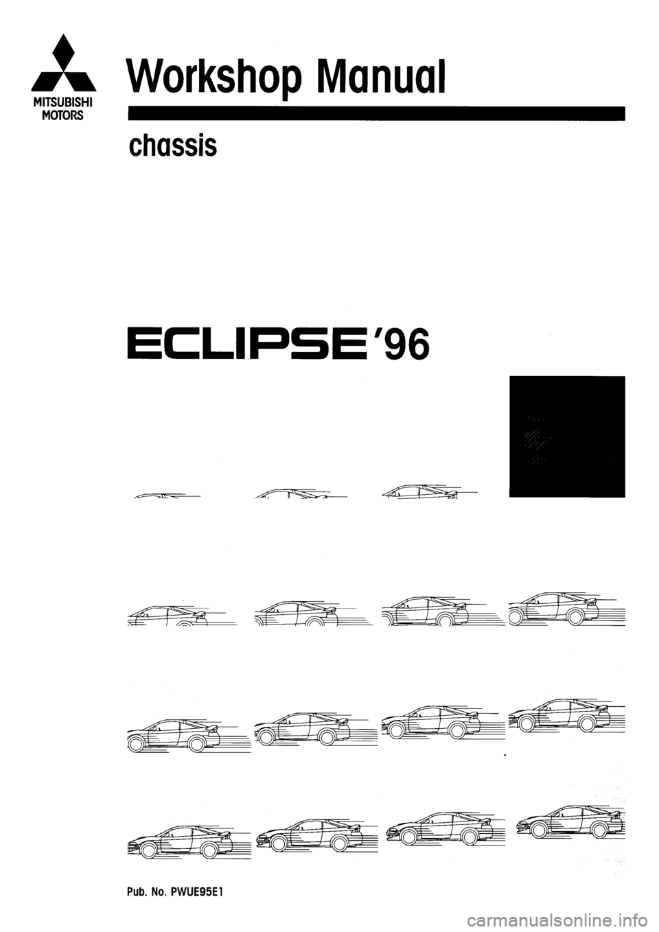 MITSUBISHI ECLIPSE 1996  Workshop Manual 