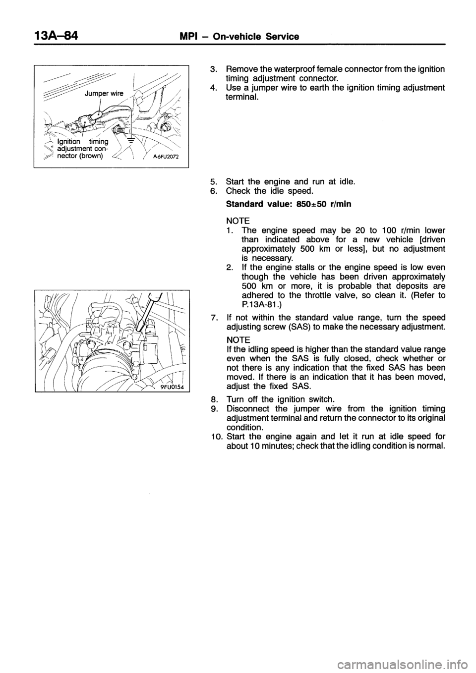 MITSUBISHI ECLIPSE 1996 Workshop Manual MITSUBISHI ECLIPSE 1996 Workshop Manual