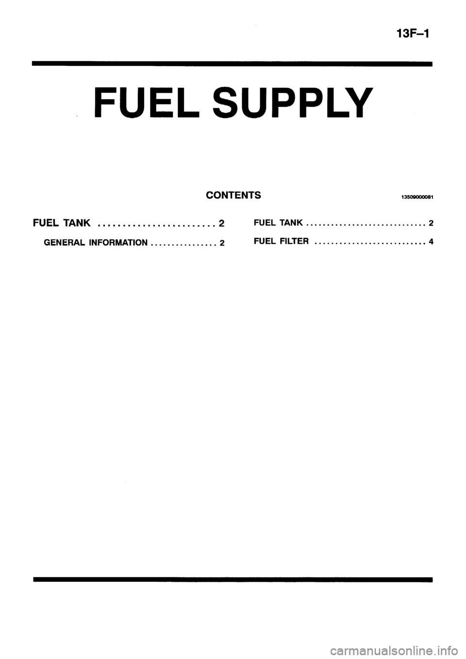 MITSUBISHI ECLIPSE 1996 Workshop Manual MITSUBISHI ECLIPSE 1996 Workshop Manual