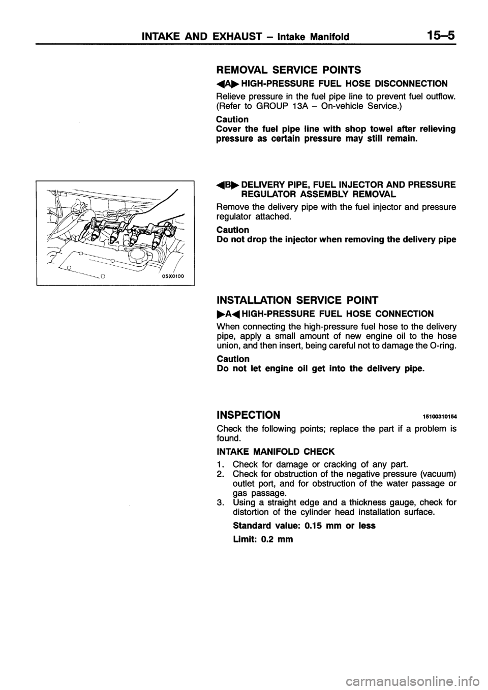 MITSUBISHI ECLIPSE 1996 Workshop Manual MITSUBISHI ECLIPSE 1996 Workshop Manual