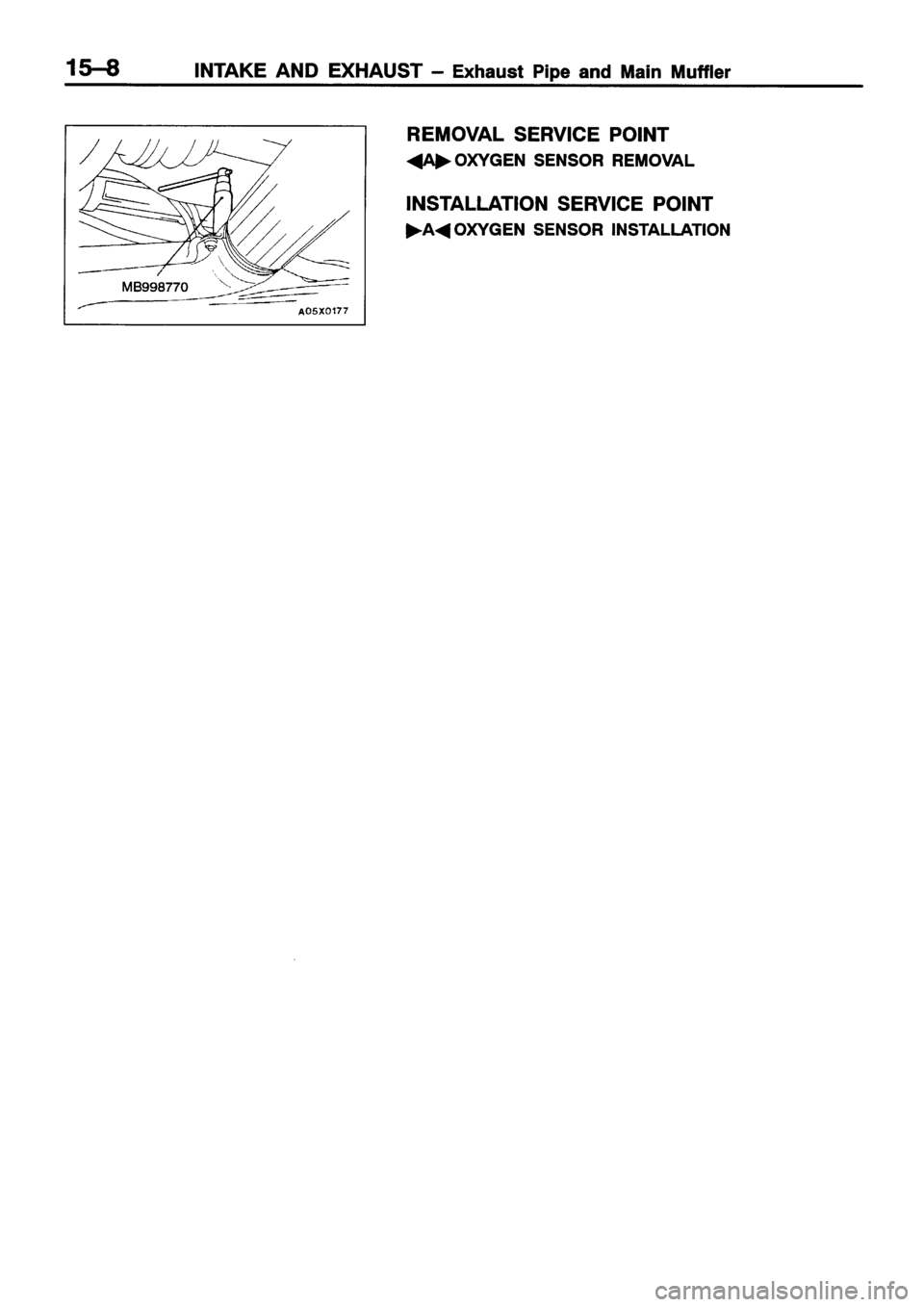 MITSUBISHI ECLIPSE 1996 Workshop Manual MITSUBISHI ECLIPSE 1996 Workshop Manual