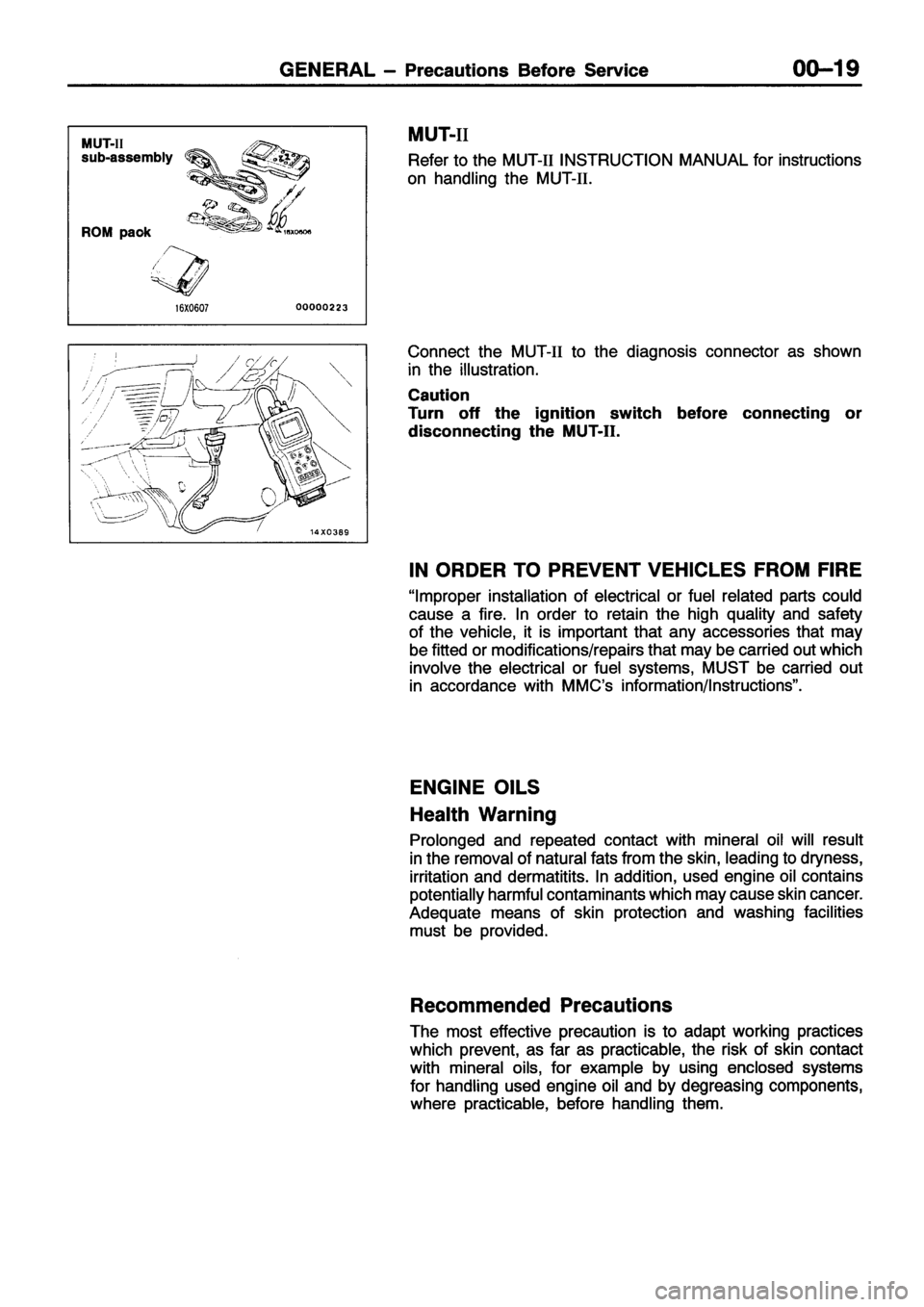 MITSUBISHI ECLIPSE 1996 Owners Manual MITSUBISHI ECLIPSE 1996 Owners Manual