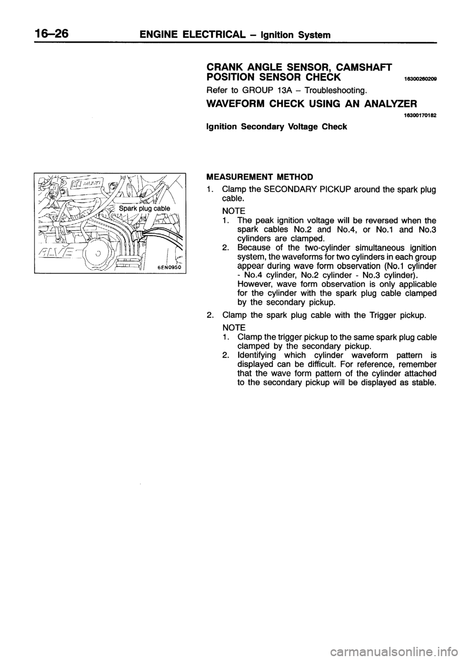 MITSUBISHI ECLIPSE 1996 Workshop Manual MITSUBISHI ECLIPSE 1996 Workshop Manual