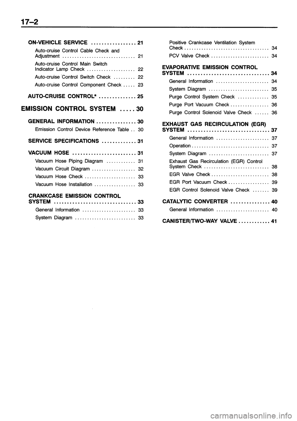 MITSUBISHI ECLIPSE 1996 Workshop Manual MITSUBISHI ECLIPSE 1996 Workshop Manual