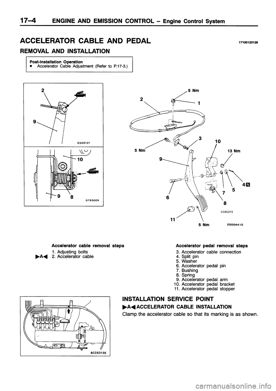 MITSUBISHI ECLIPSE 1996 Workshop Manual MITSUBISHI ECLIPSE 1996 Workshop Manual