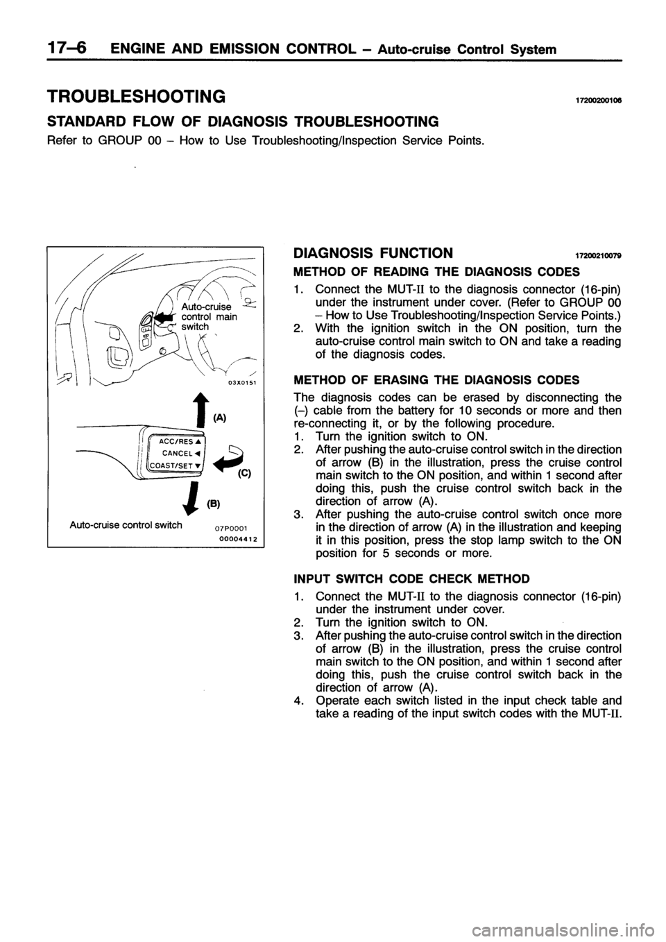MITSUBISHI ECLIPSE 1996 Workshop Manual MITSUBISHI ECLIPSE 1996 Workshop Manual