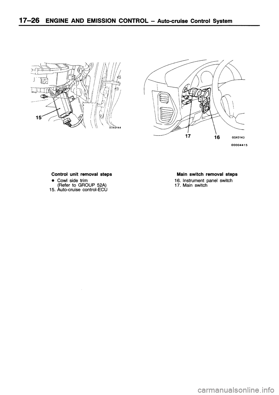 MITSUBISHI ECLIPSE 1996  Workshop Manual 