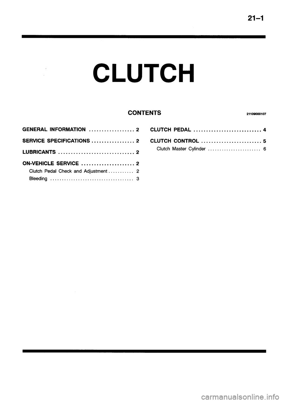MITSUBISHI ECLIPSE 1996  Workshop Manual 