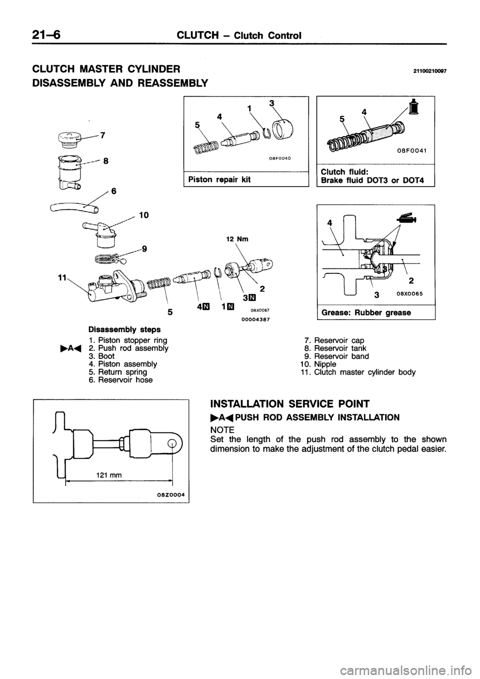 MITSUBISHI ECLIPSE 1996  Workshop Manual 