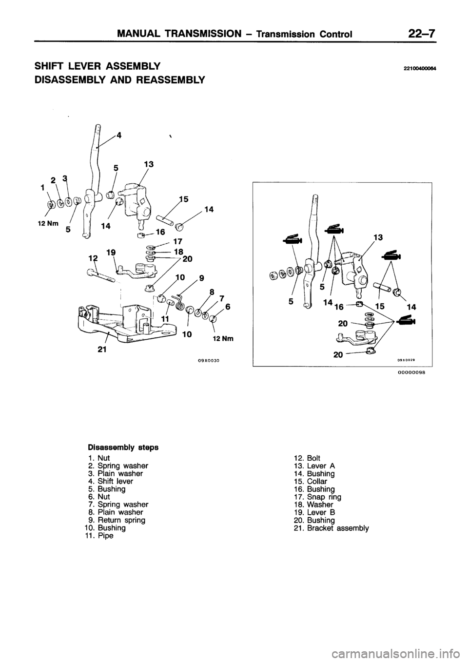 MITSUBISHI ECLIPSE 1996  Workshop Manual 