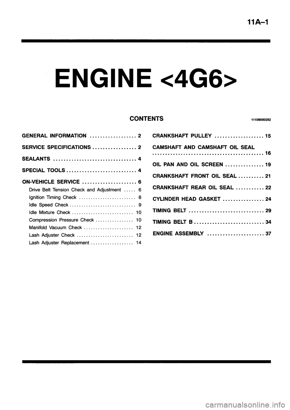 MITSUBISHI ECLIPSE 1996 Owners Guide MITSUBISHI ECLIPSE 1996 Owners Guide