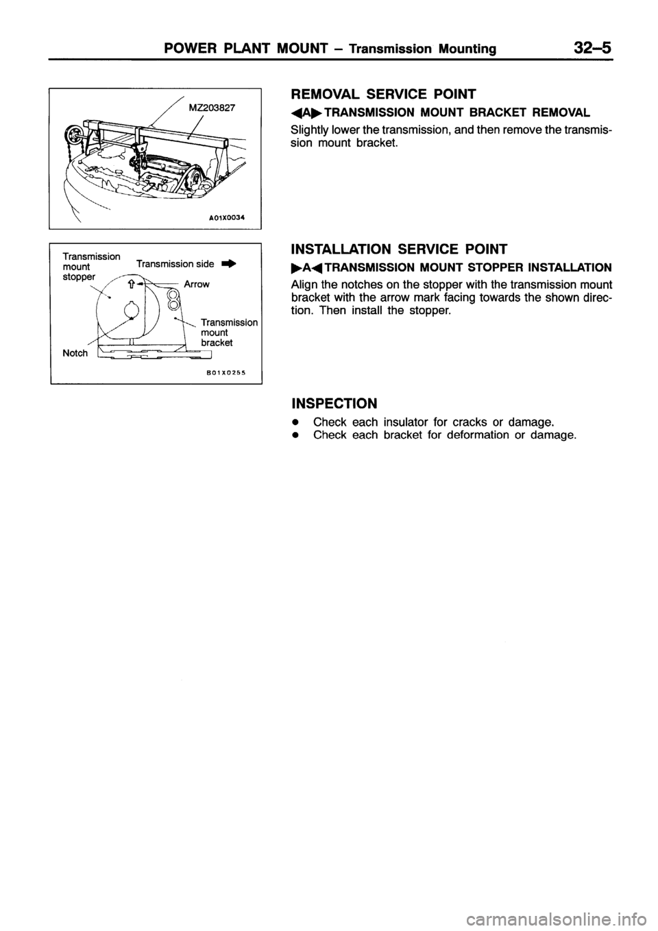 MITSUBISHI ECLIPSE 1996  Workshop Manual 