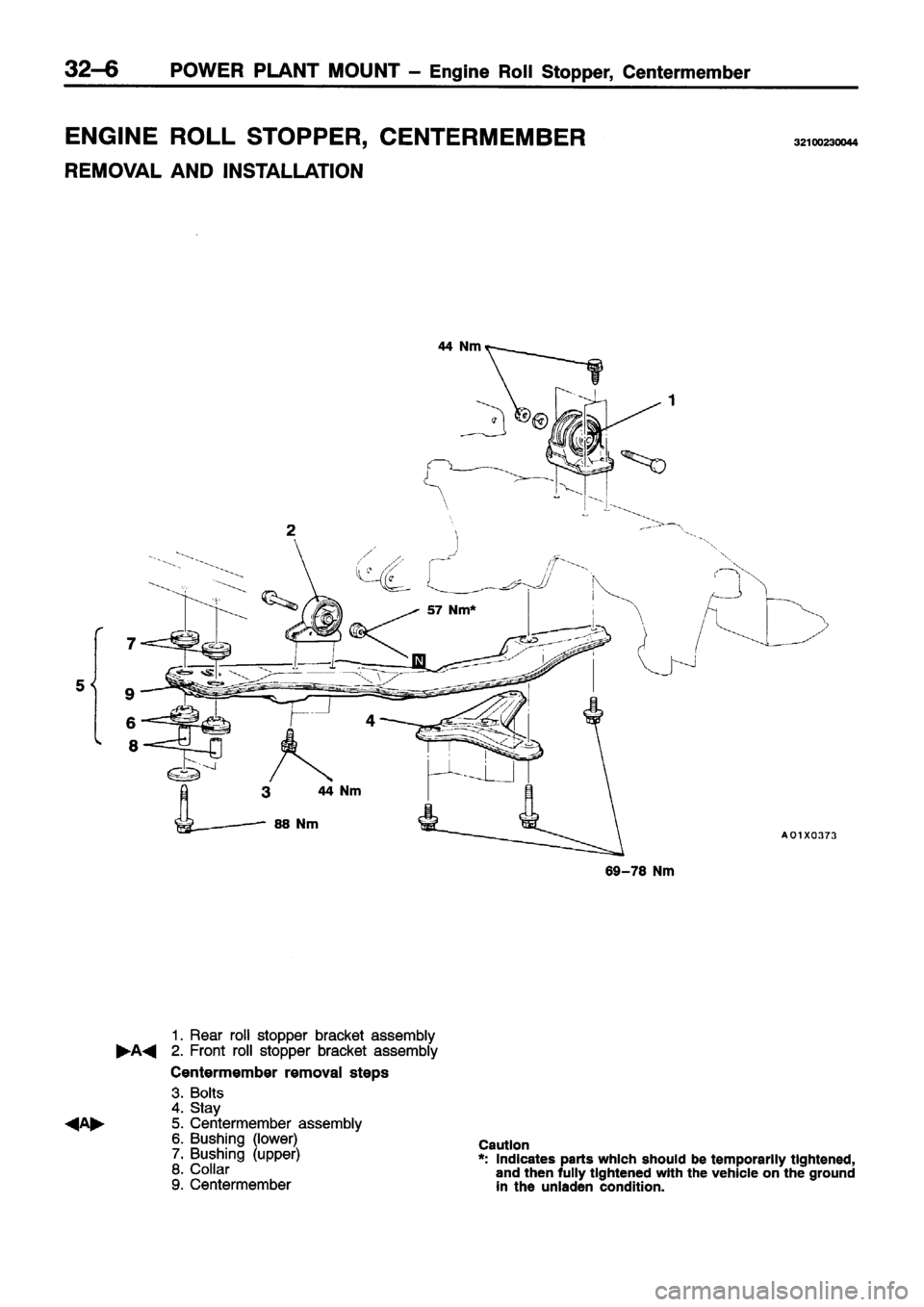 MITSUBISHI ECLIPSE 1996  Workshop Manual 