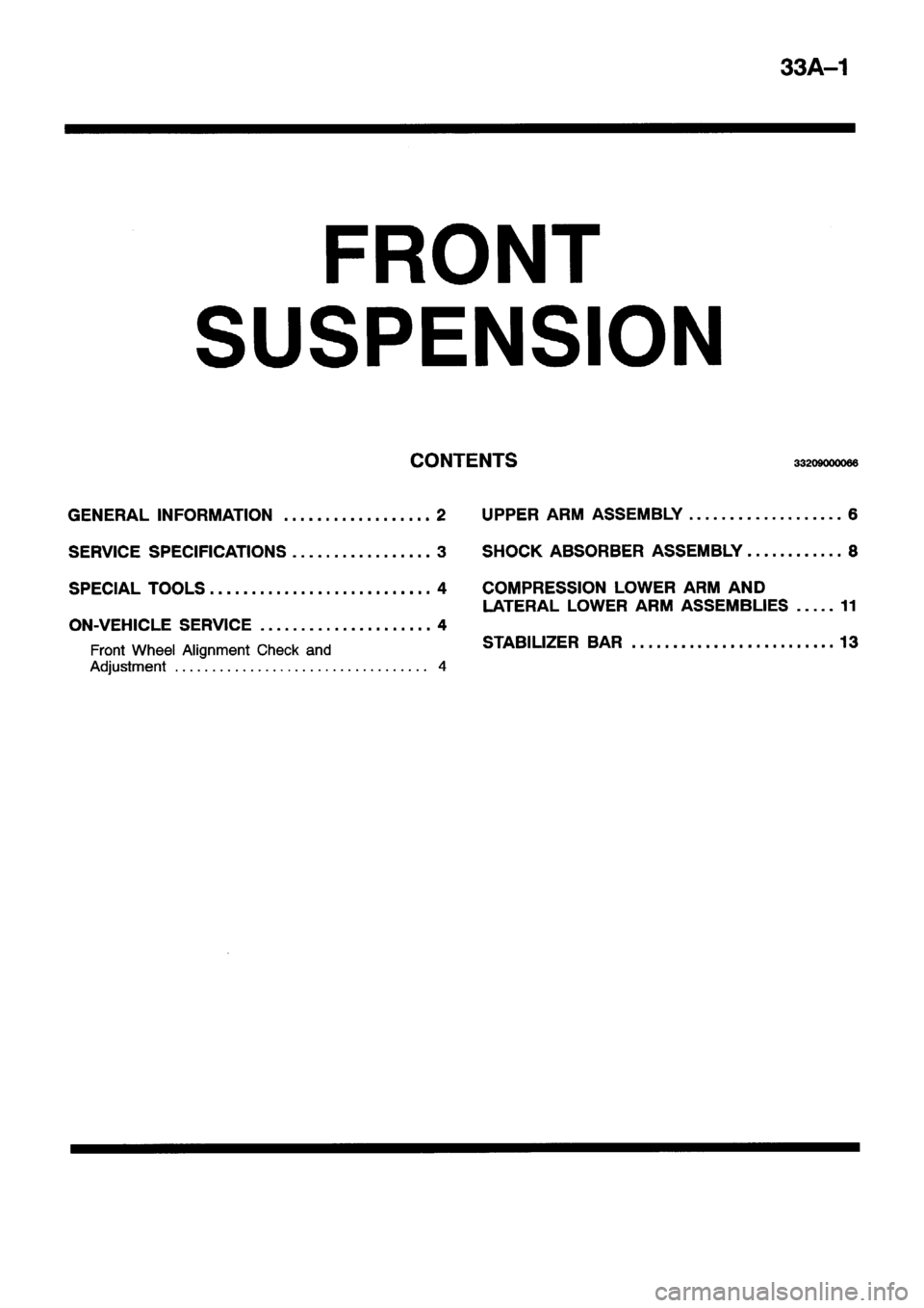 MITSUBISHI ECLIPSE 1996  Workshop Manual 
