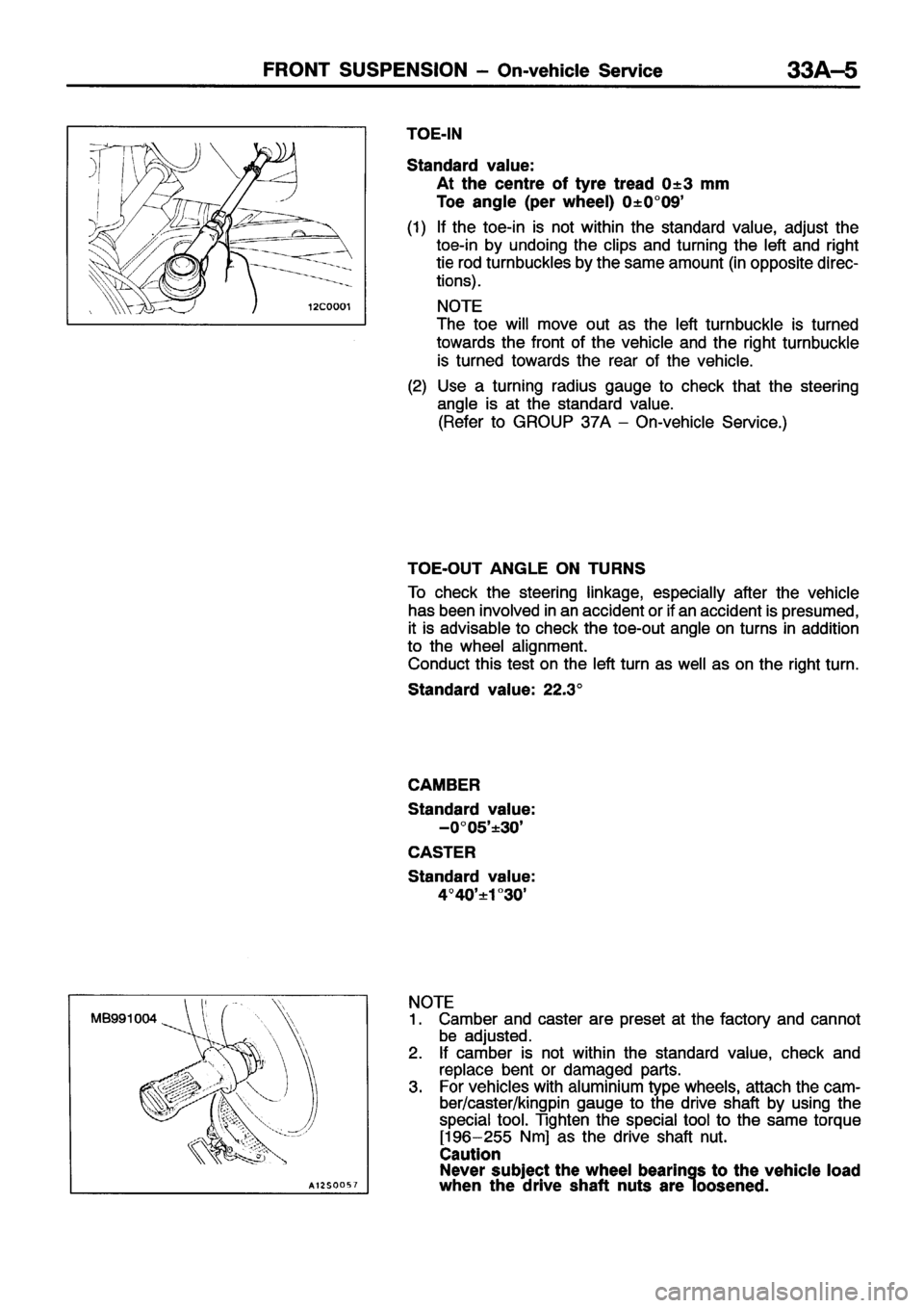 MITSUBISHI ECLIPSE 1996 Workshop Manual MITSUBISHI ECLIPSE 1996 Workshop Manual