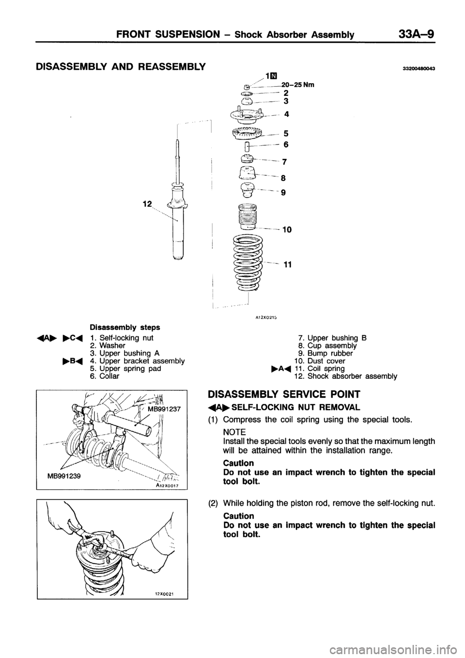 MITSUBISHI ECLIPSE 1996 Workshop Manual MITSUBISHI ECLIPSE 1996 Workshop Manual