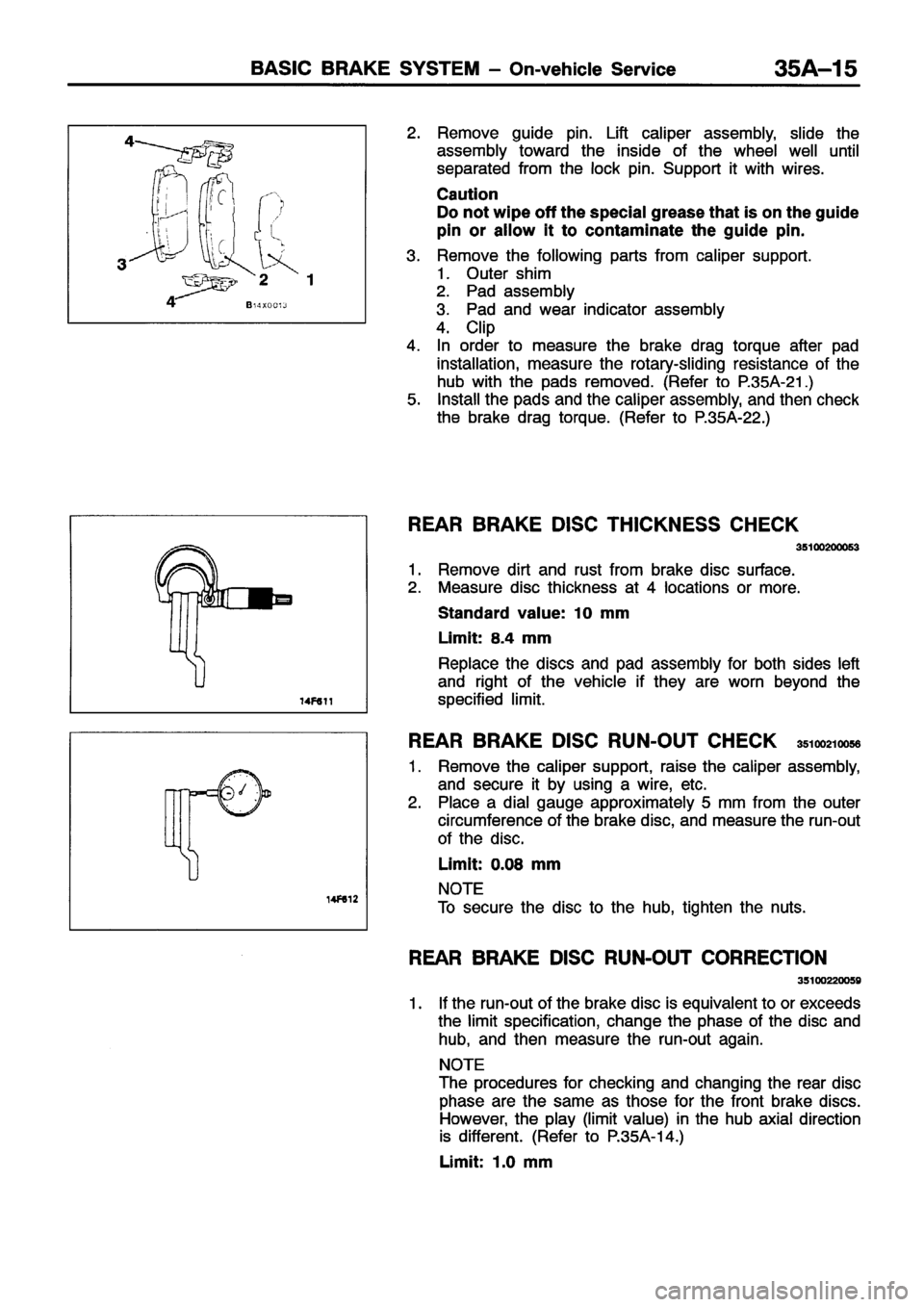 MITSUBISHI ECLIPSE 1996 Workshop Manual MITSUBISHI ECLIPSE 1996 Workshop Manual
