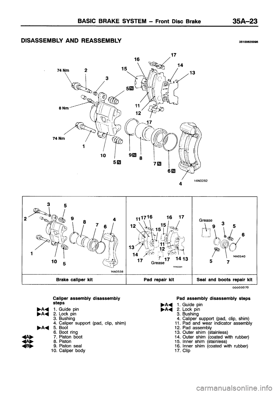 MITSUBISHI ECLIPSE 1996 Workshop Manual MITSUBISHI ECLIPSE 1996 Workshop Manual