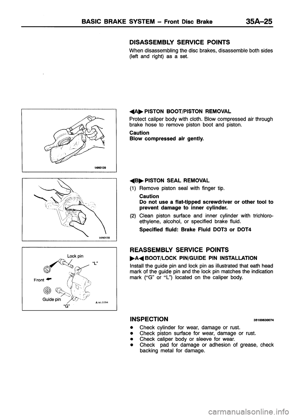 MITSUBISHI ECLIPSE 1996 Workshop Manual MITSUBISHI ECLIPSE 1996 Workshop Manual