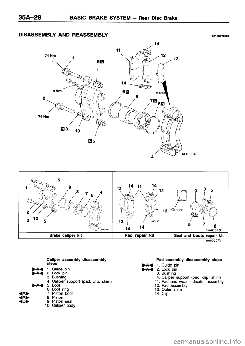 MITSUBISHI ECLIPSE 1996 Workshop Manual MITSUBISHI ECLIPSE 1996 Workshop Manual