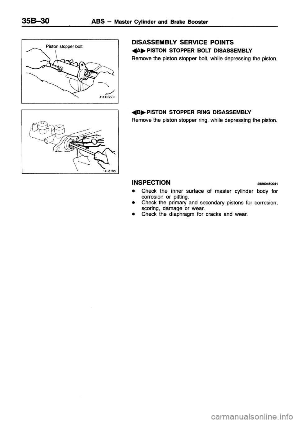 MITSUBISHI ECLIPSE 1996  Workshop Manual 