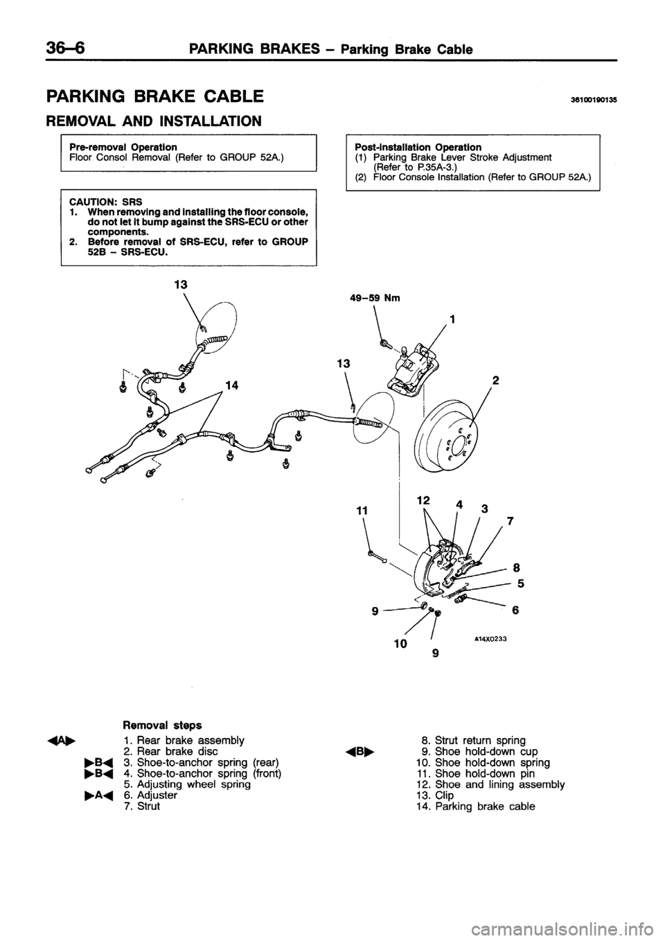 MITSUBISHI ECLIPSE 1996 Workshop Manual MITSUBISHI ECLIPSE 1996 Workshop Manual