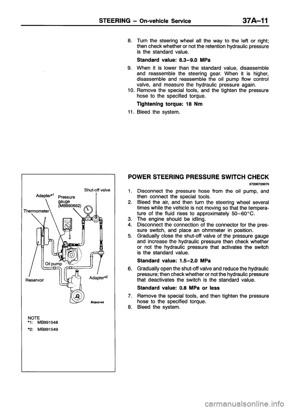 MITSUBISHI ECLIPSE 1996 Workshop Manual MITSUBISHI ECLIPSE 1996 Workshop Manual