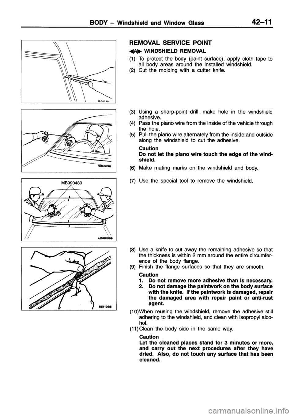 MITSUBISHI ECLIPSE 1996 Workshop Manual MITSUBISHI ECLIPSE 1996 Workshop Manual