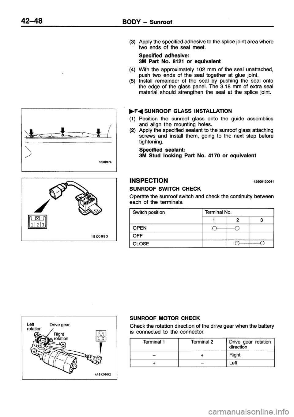 MITSUBISHI ECLIPSE 1996  Workshop Manual 