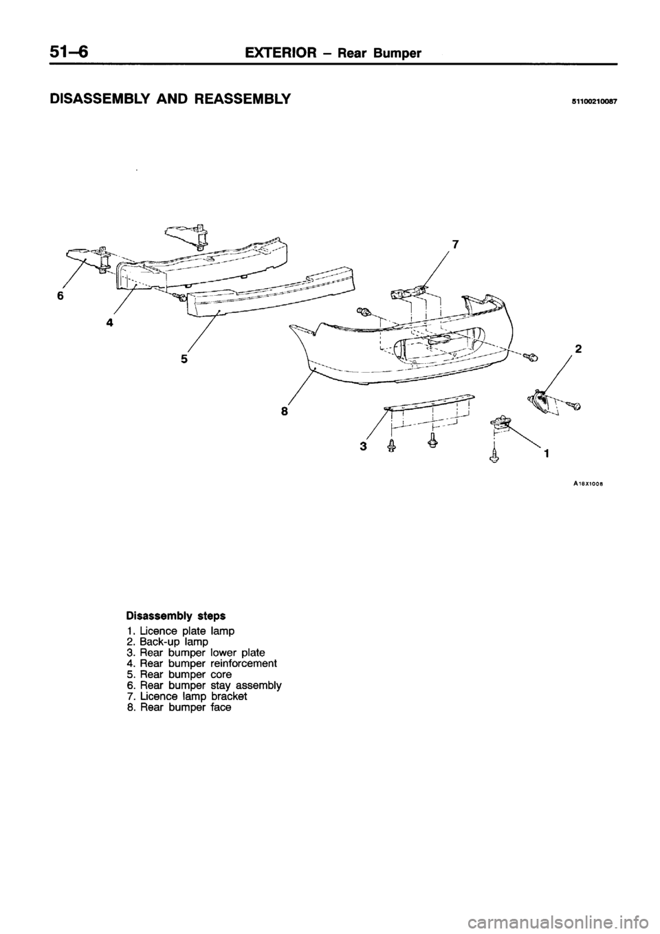 MITSUBISHI ECLIPSE 1996  Workshop Manual 