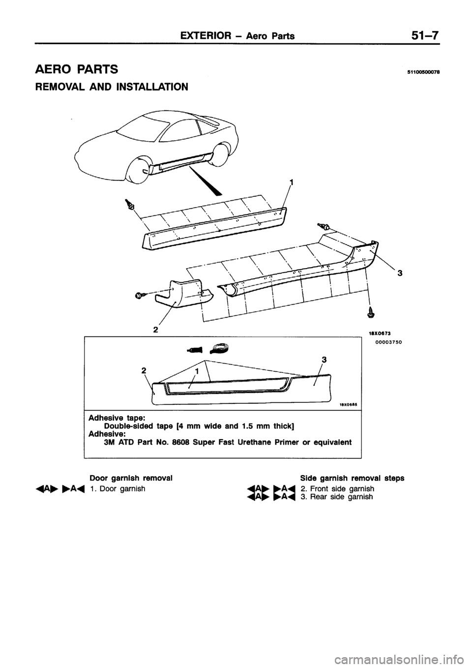 MITSUBISHI ECLIPSE 1996  Workshop Manual 