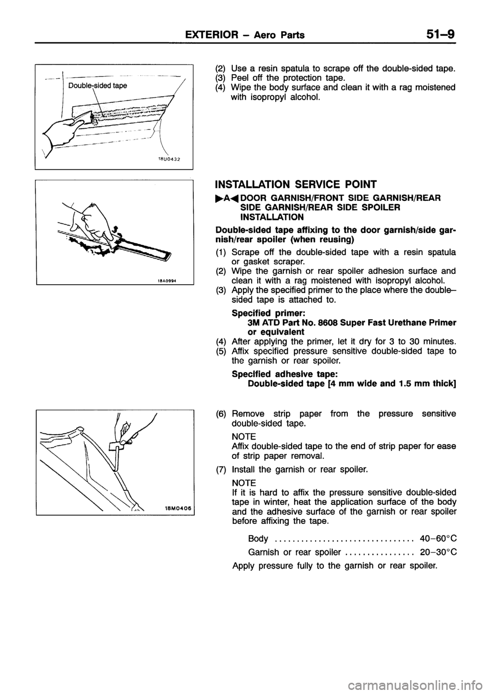 MITSUBISHI ECLIPSE 1996 Workshop Manual MITSUBISHI ECLIPSE 1996 Workshop Manual