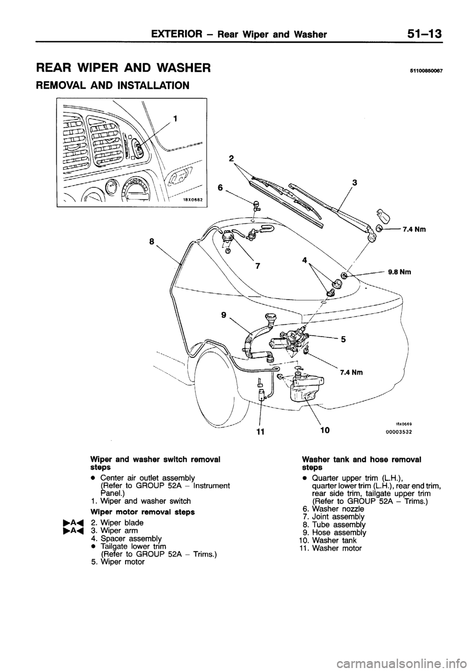 MITSUBISHI ECLIPSE 1996 Workshop Manual MITSUBISHI ECLIPSE 1996 Workshop Manual