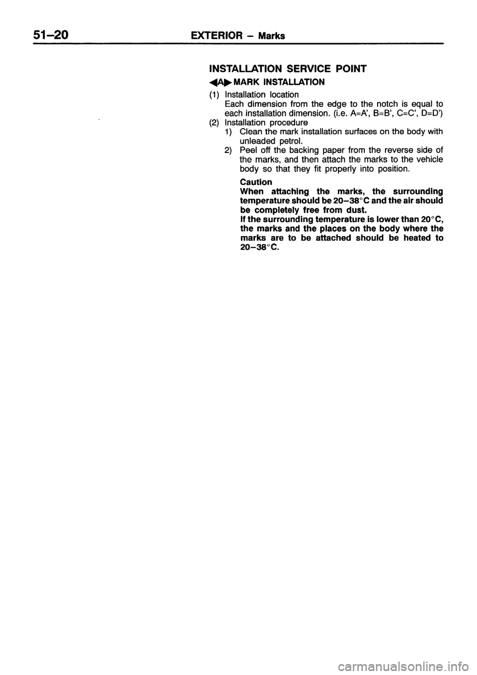 MITSUBISHI ECLIPSE 1996  Workshop Manual 