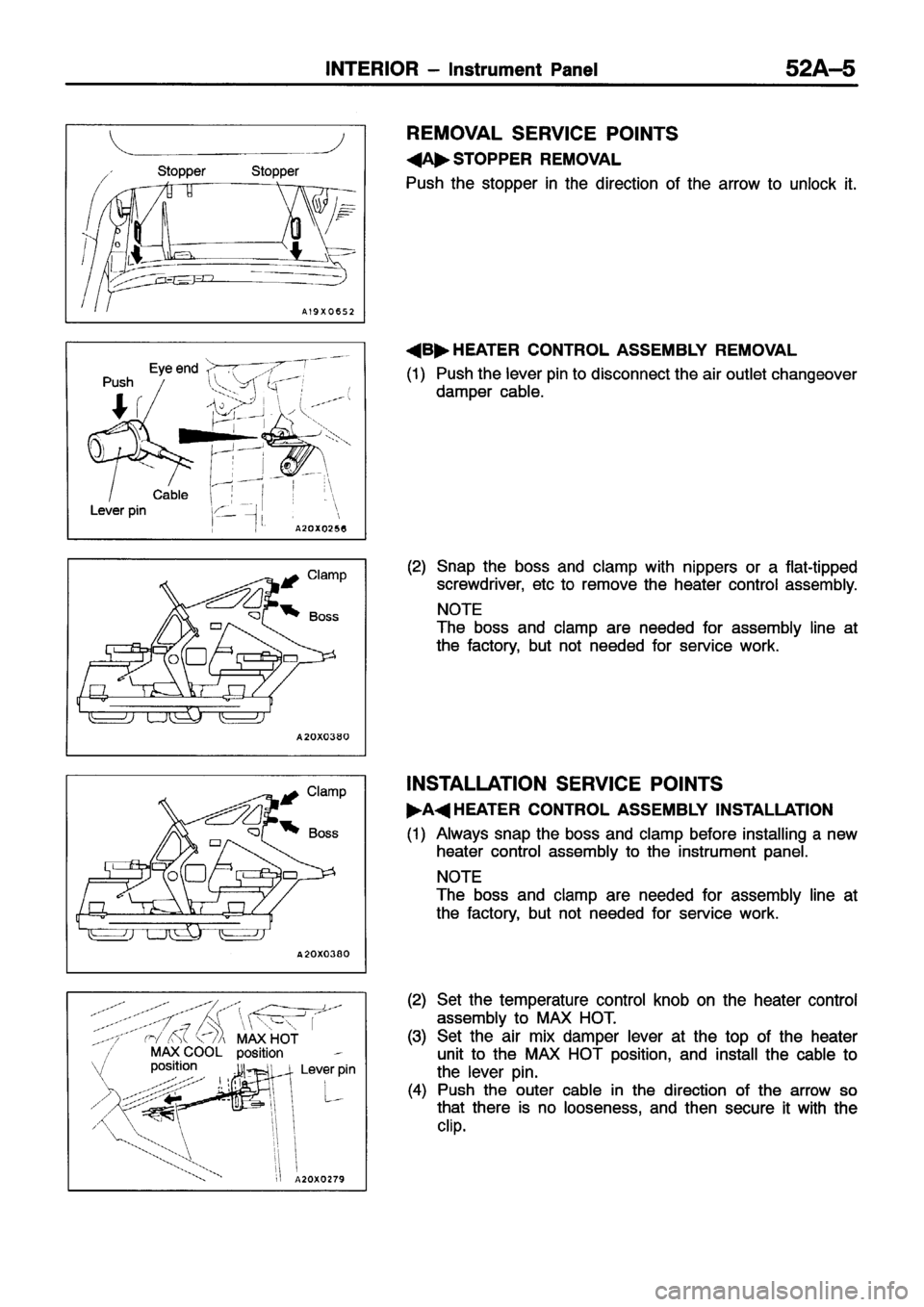 MITSUBISHI ECLIPSE 1996  Workshop Manual 