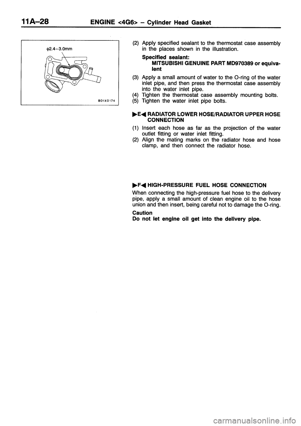MITSUBISHI ECLIPSE 1996 Repair Manual MITSUBISHI ECLIPSE 1996 Repair Manual