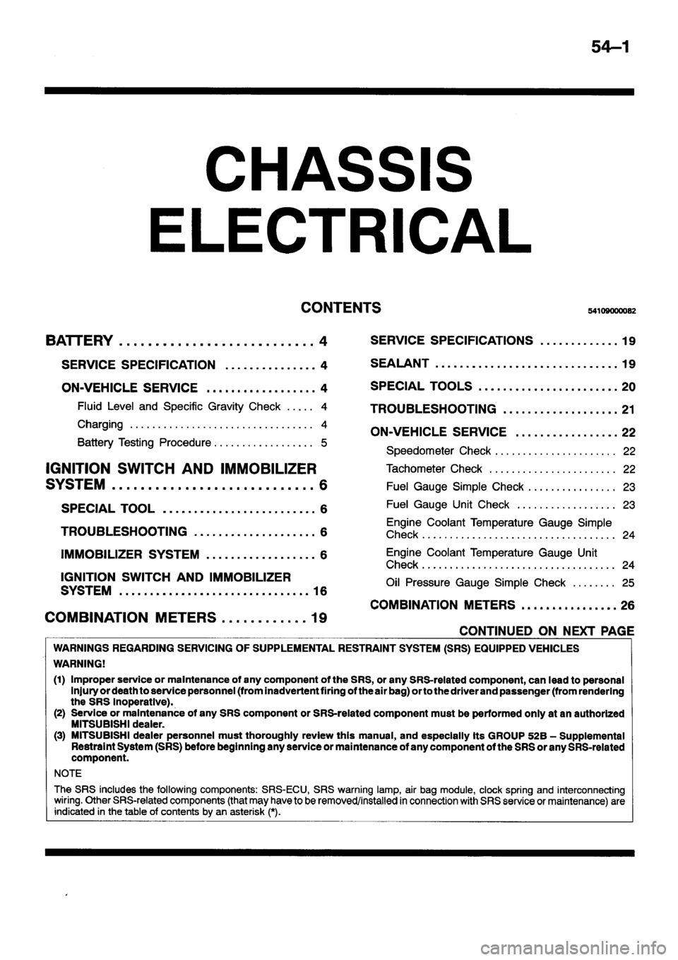 MITSUBISHI ECLIPSE 1996 Workshop Manual MITSUBISHI ECLIPSE 1996 Workshop Manual