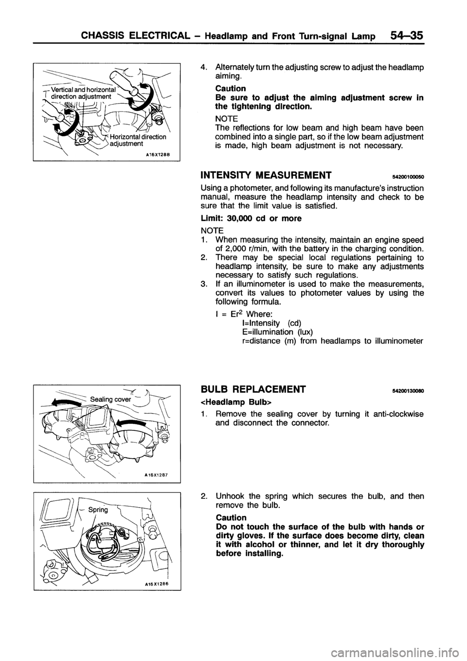 MITSUBISHI ECLIPSE 1996 Workshop Manual MITSUBISHI ECLIPSE 1996 Workshop Manual