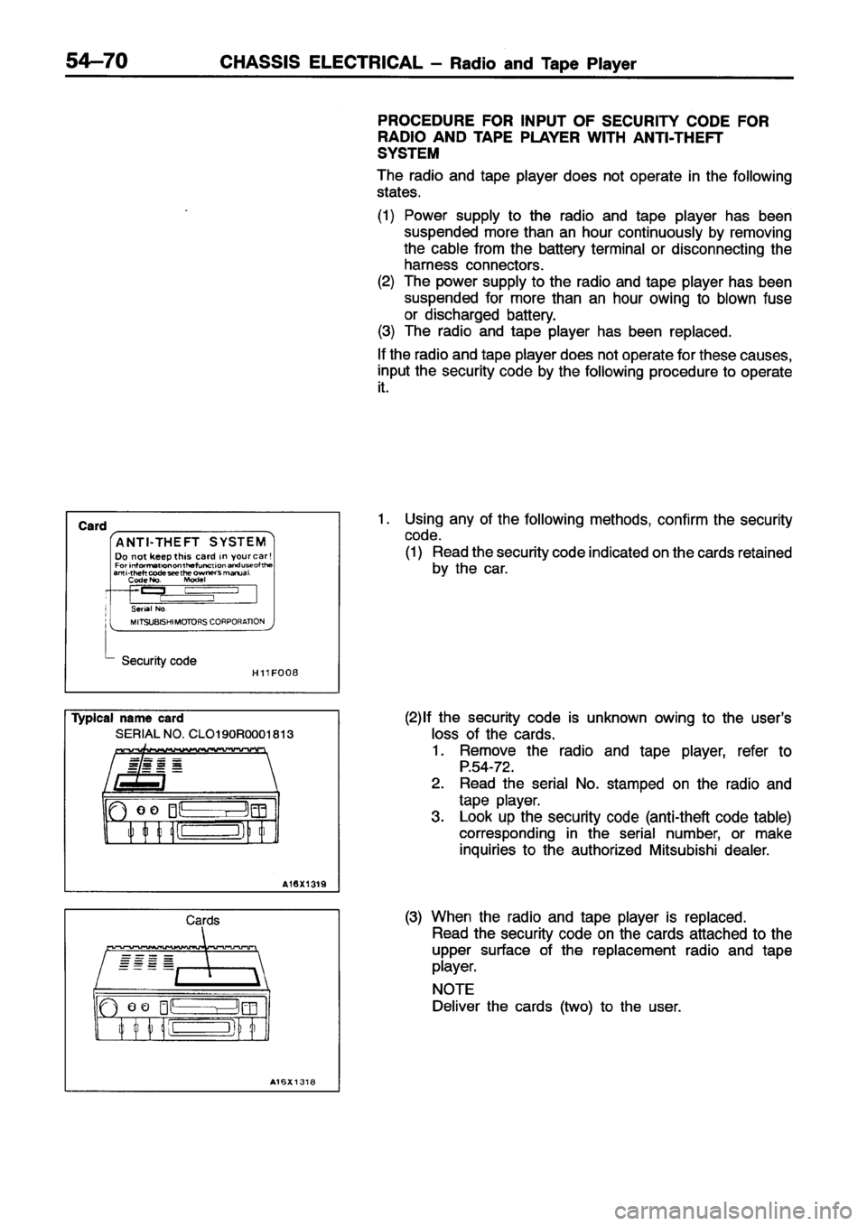 MITSUBISHI ECLIPSE 1996 Workshop Manual MITSUBISHI ECLIPSE 1996 Workshop Manual