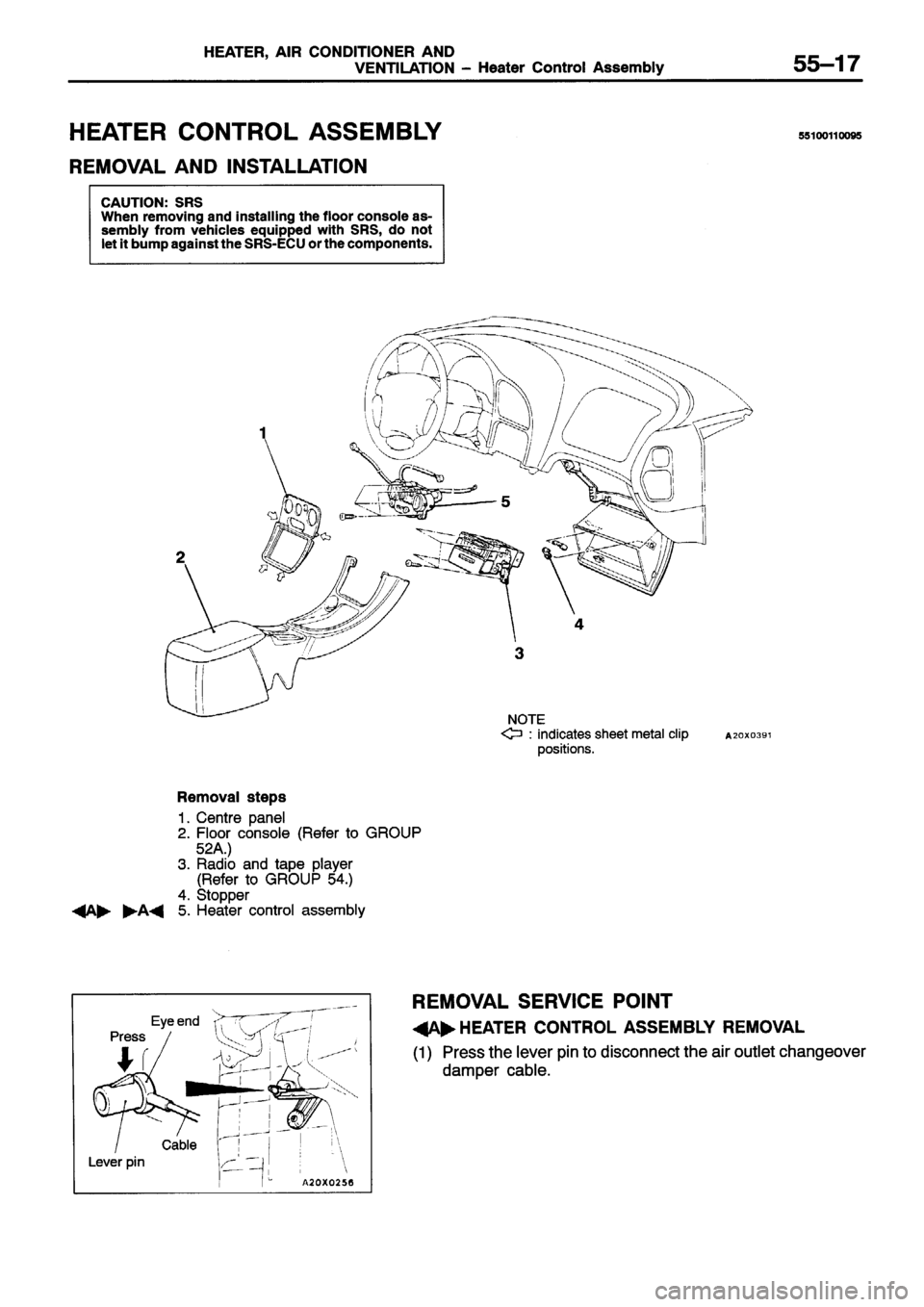 MITSUBISHI ECLIPSE 1996 Workshop Manual MITSUBISHI ECLIPSE 1996 Workshop Manual