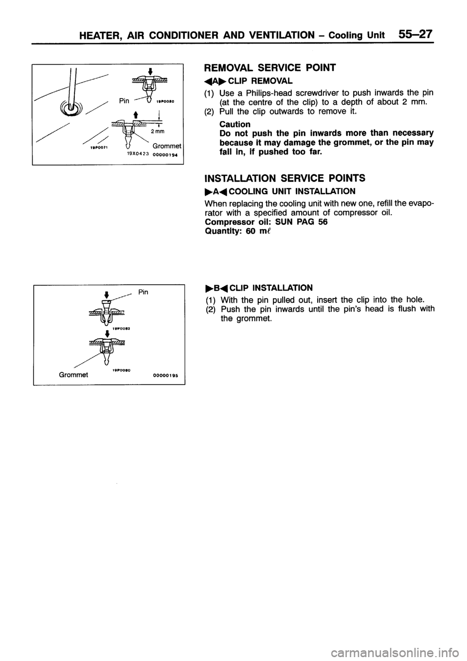 MITSUBISHI ECLIPSE 1996 Workshop Manual MITSUBISHI ECLIPSE 1996 Workshop Manual