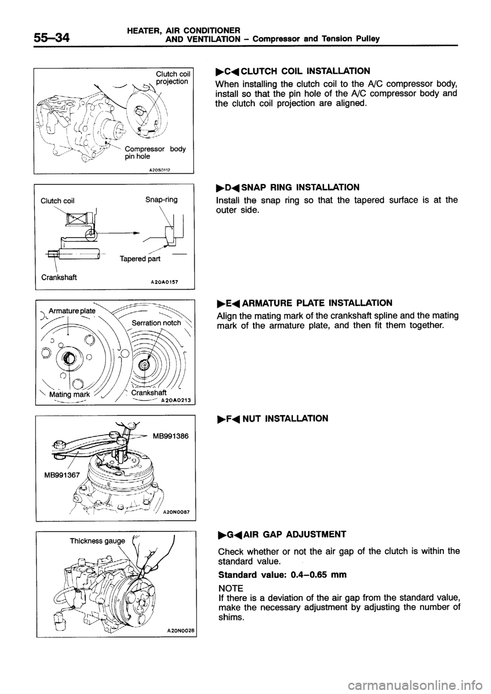 MITSUBISHI ECLIPSE 1996 Workshop Manual MITSUBISHI ECLIPSE 1996 Workshop Manual
