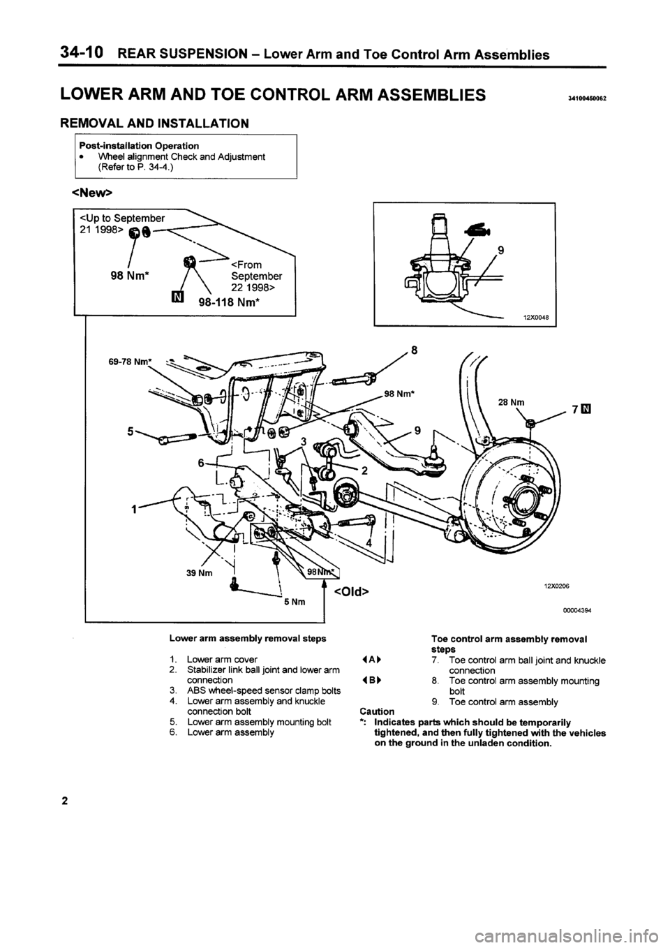 MITSUBISHI ECLIPSE 1996 Workshop Manual MITSUBISHI ECLIPSE 1996 Workshop Manual