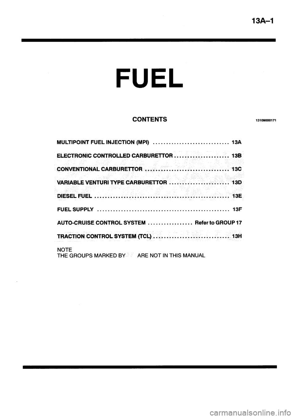 MITSUBISHI ECLIPSE 1996 Manual PDF MITSUBISHI ECLIPSE 1996 Manual PDF