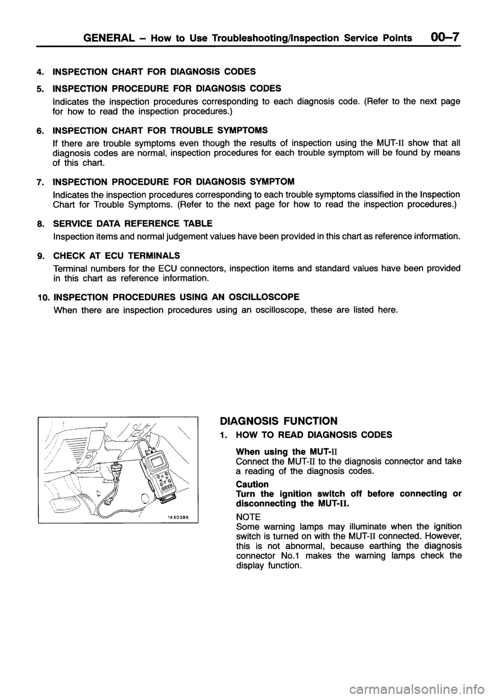 MITSUBISHI ECLIPSE 1996 Workshop Manual MITSUBISHI ECLIPSE 1996 Workshop Manual
