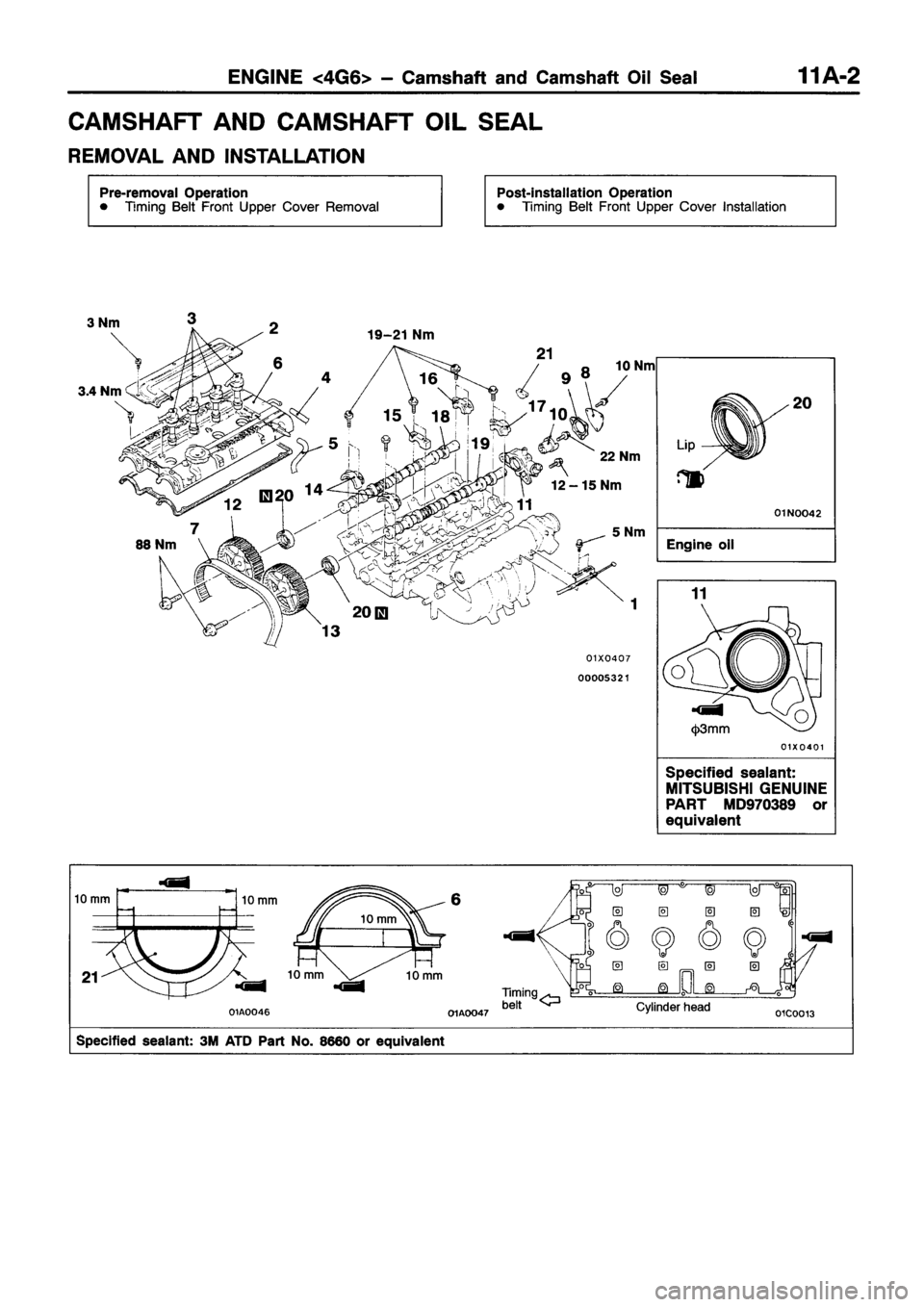 MITSUBISHI ECLIPSE 1997  Workshop Manual 