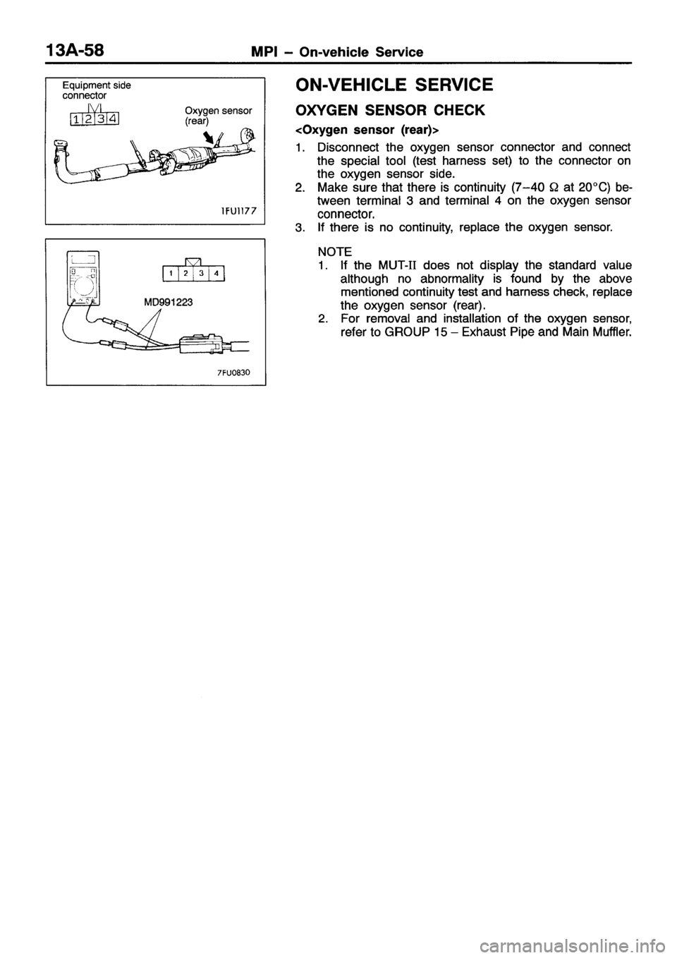 MITSUBISHI ECLIPSE 1997 Repair Manual MITSUBISHI ECLIPSE 1997 Repair Manual