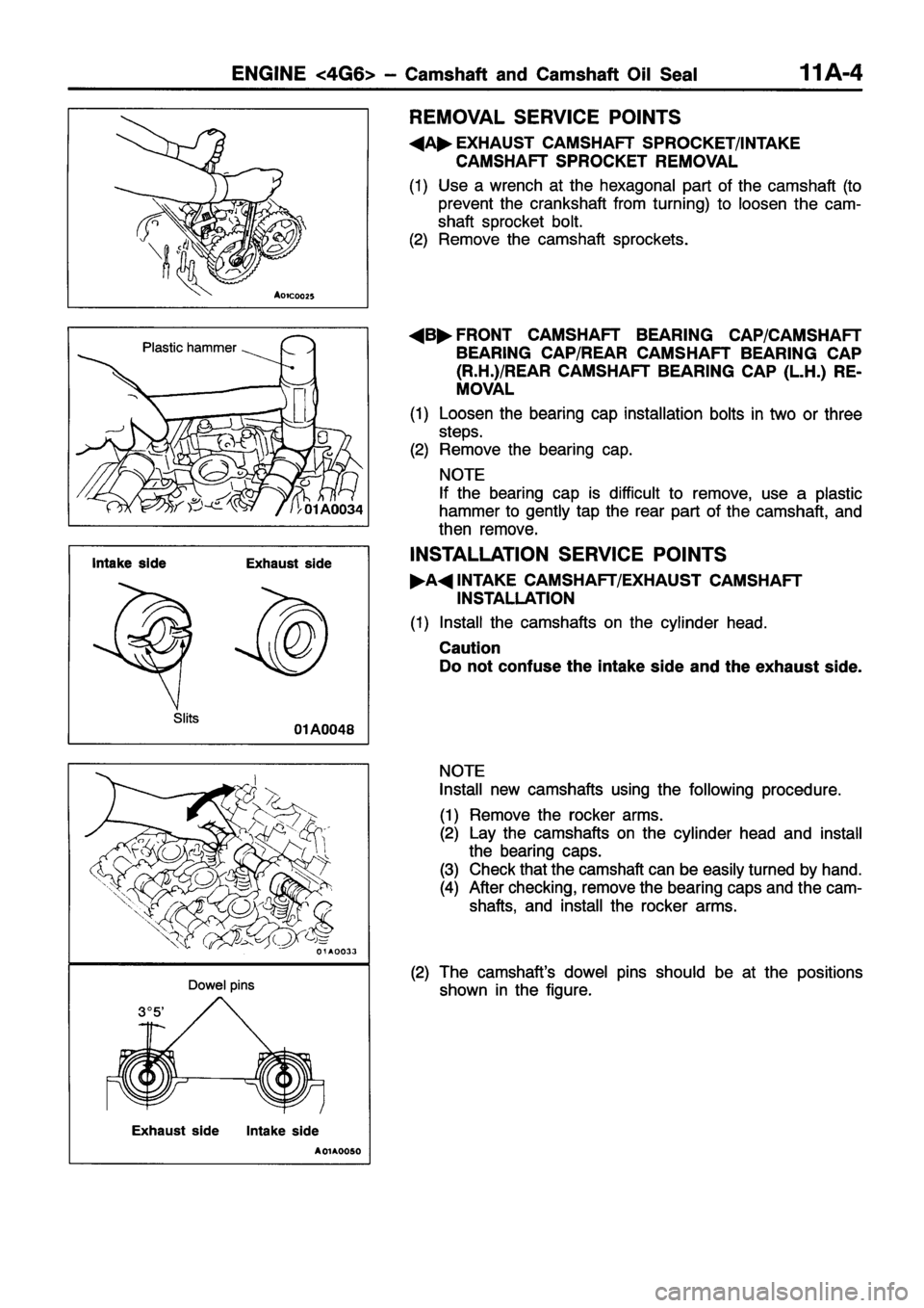 MITSUBISHI ECLIPSE 1997  Workshop Manual 