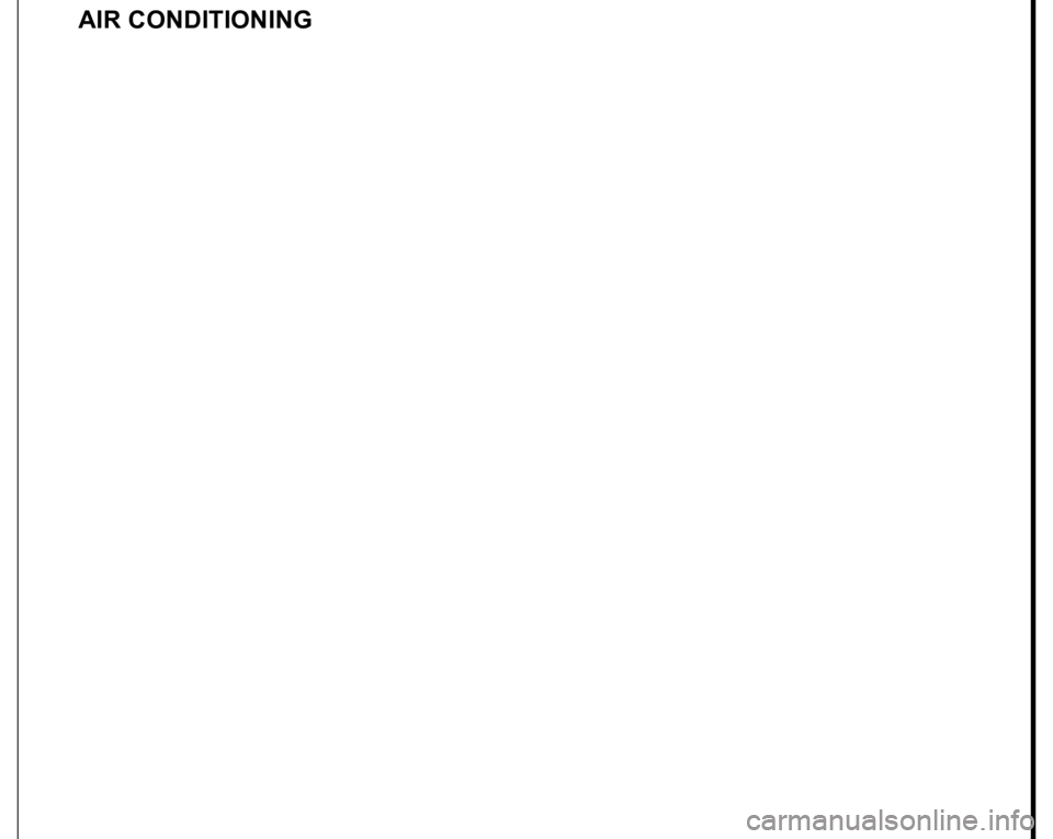 MITSUBISHI ENDEAVOR 2004  Service Repair Manual AIR CONDITIONING 