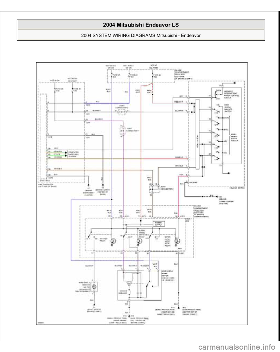 MITSUBISHI ENDEAVOR 2004 Service Repair Manual
2004 Mitsubishi Endeavor LS
2004 SYSTEM WIRING DIAGRAMS Mitsubishi - Endeavor
MITSUBISHI ENDEAVOR 2004 Service Repair Manual
2004 Mitsubishi Endeavor LS
2004 SYSTEM WIRING DIAGRAMS Mitsubishi - Endeavor